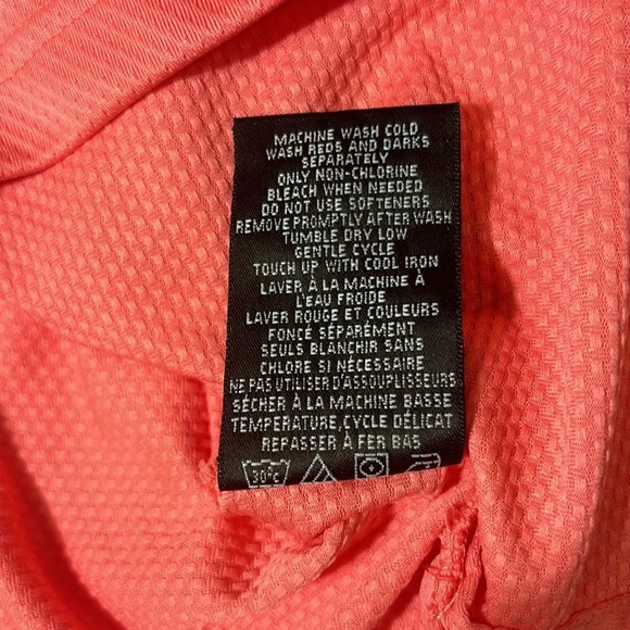 Pebble Beach Performance Polo Shirt Men's Short Sleeve - Coral size XXXL - Picture 4 of 9